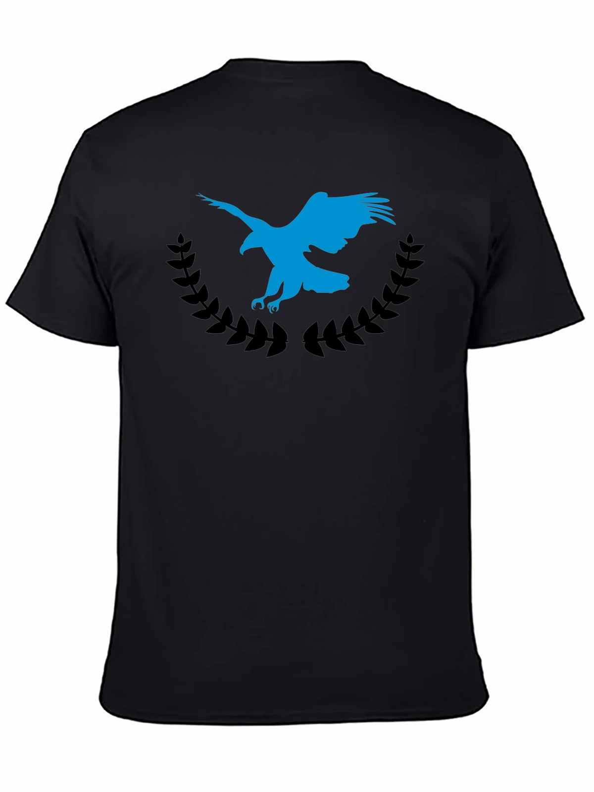 Eagle Crest Graphic Tee - Soft Black Cotton Blend product image 7