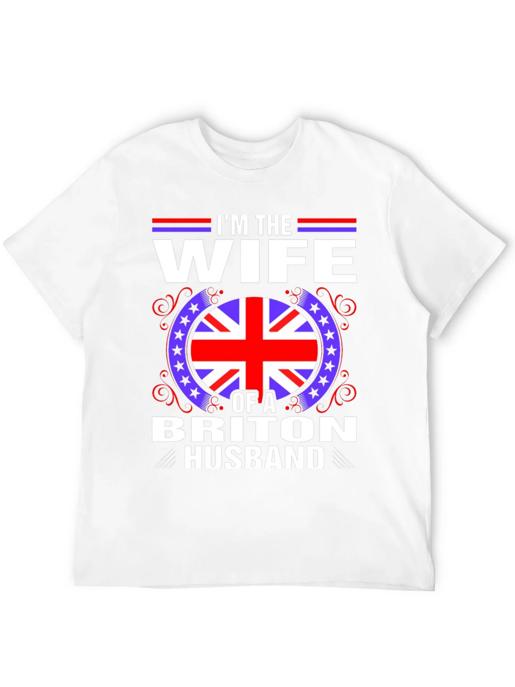 Wife of a Briton Husband T-Shirt product image 3