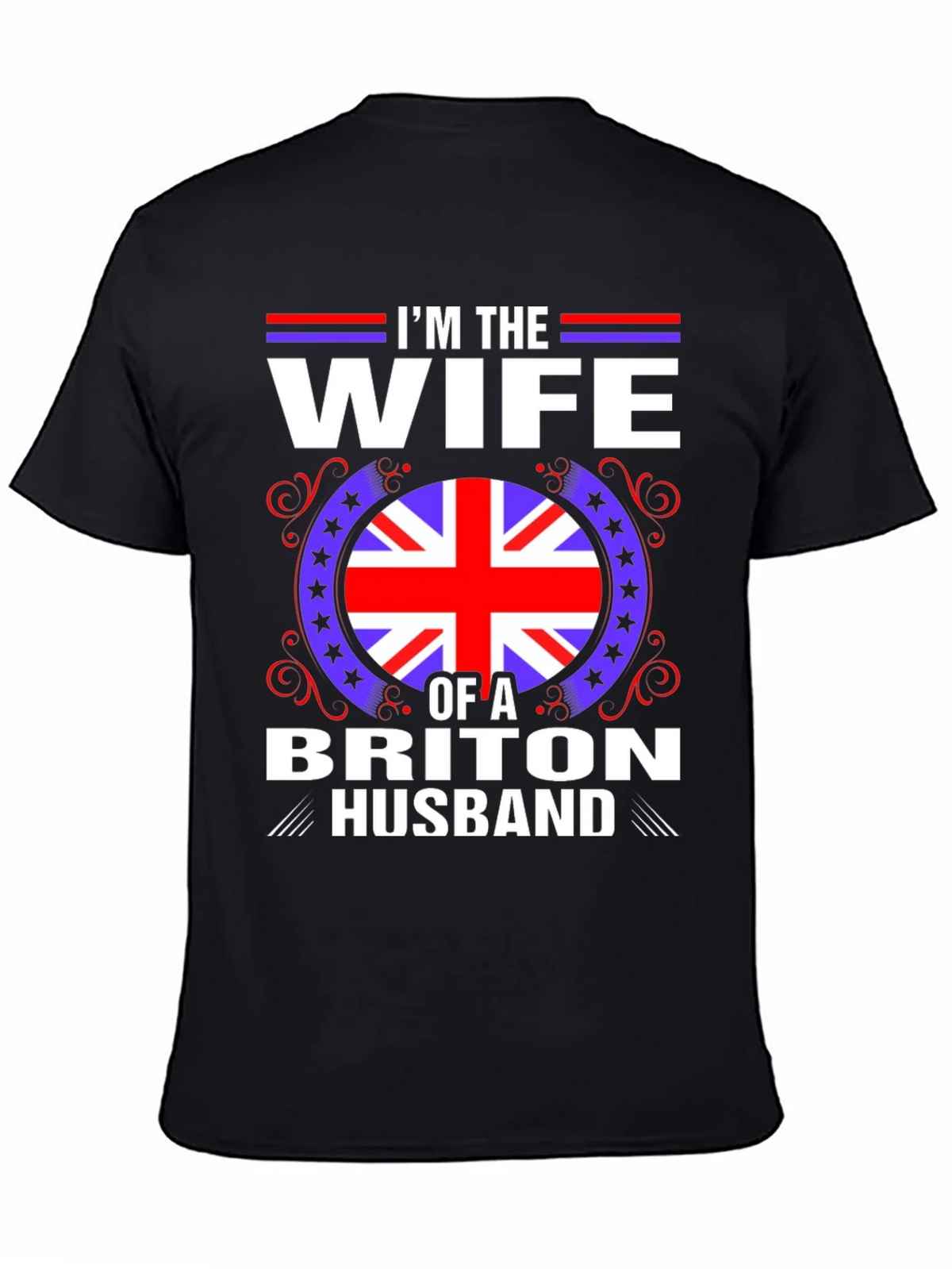 Wife of a Briton Husband T-Shirt product image 7