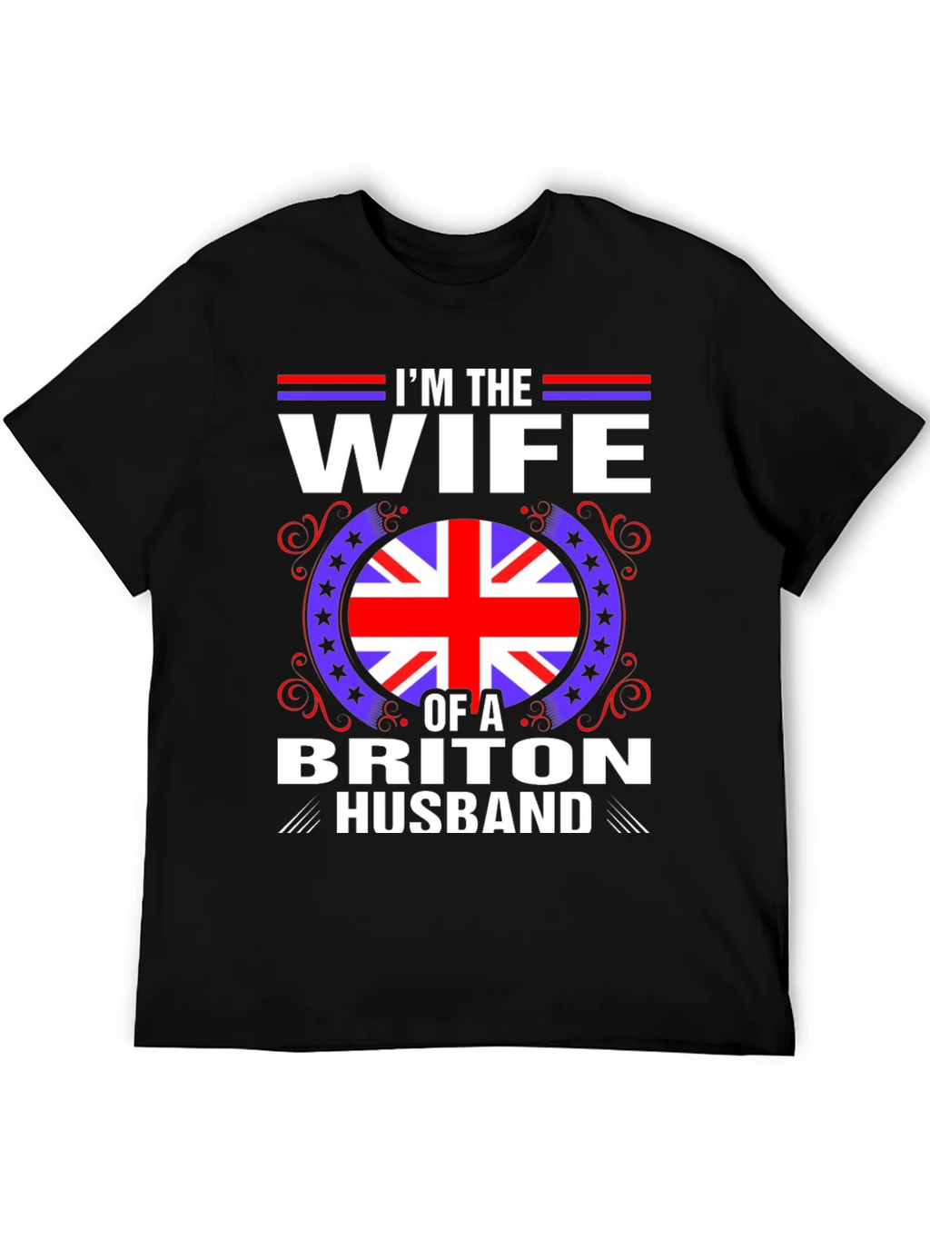 Wife of a Briton Husband T-Shirt product image 8