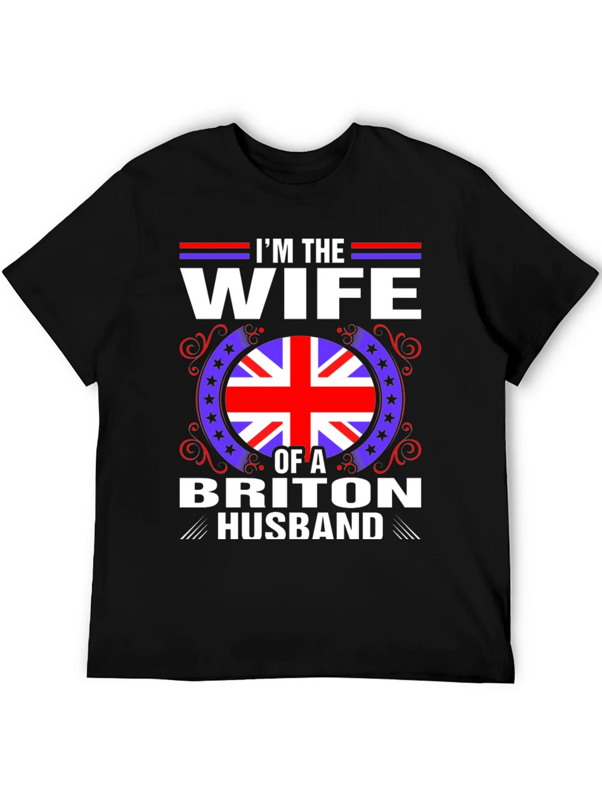 Wife of a Briton Husband T-Shirt product image 8