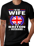 Wife of a Briton Husband T-Shirt product image 1