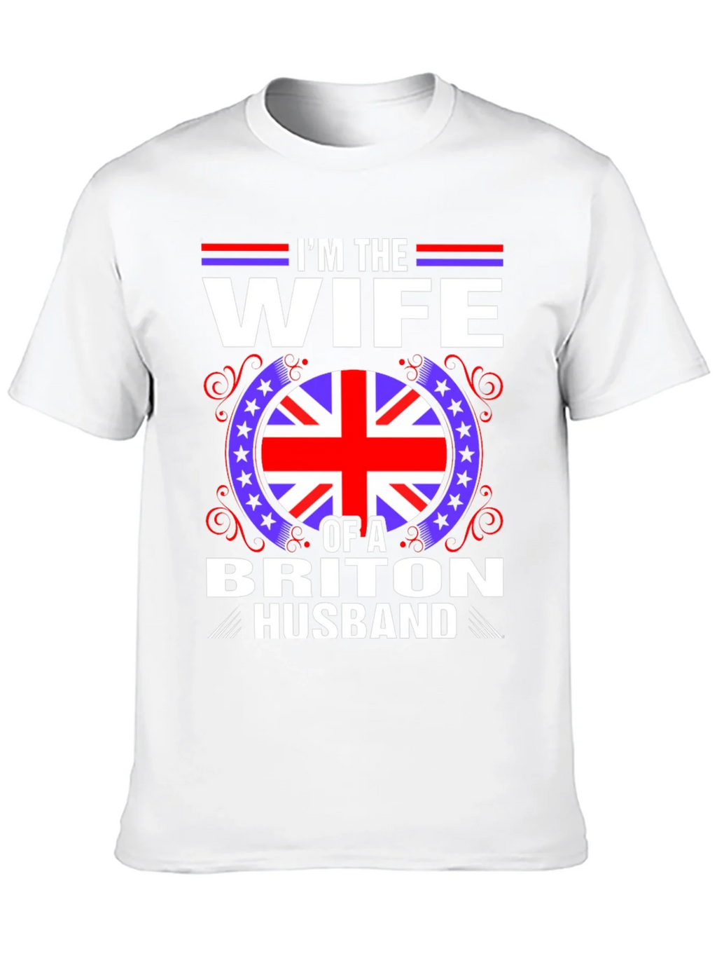 Wife of a Briton Husband T-Shirt product image 12