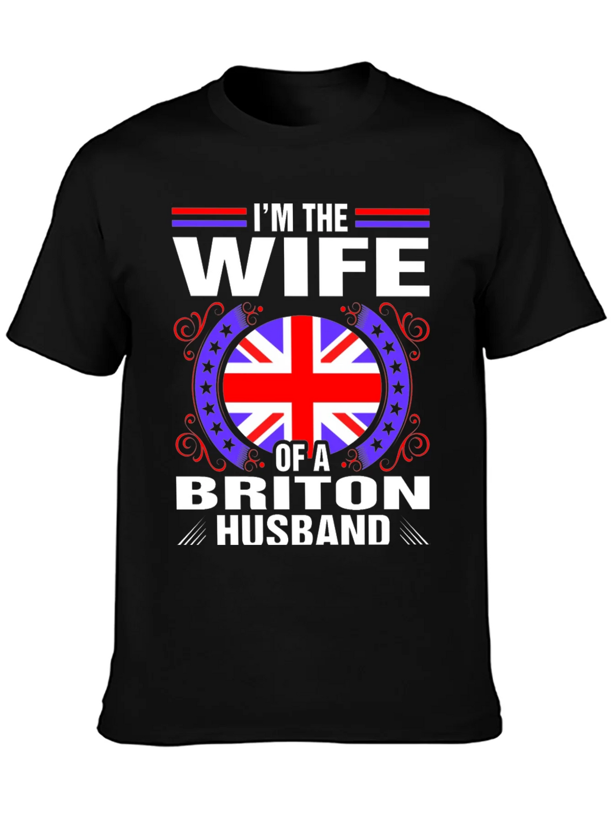 Wife of a Briton Husband T-Shirt product image 6