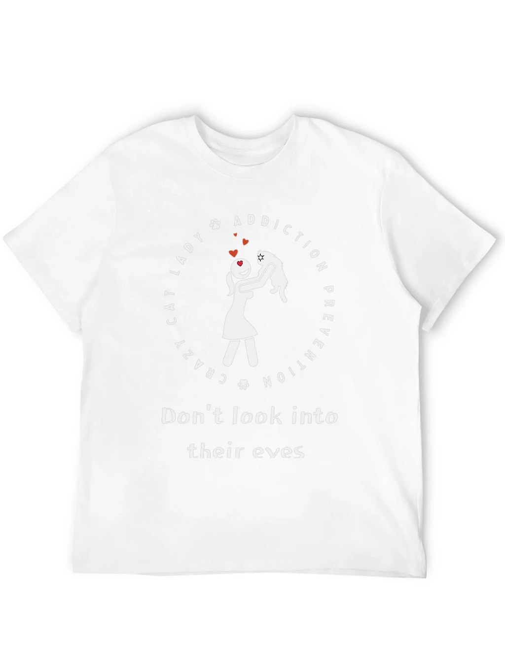 Crazy Cat Lady T-Shirt - Addiction Prevention product image 3