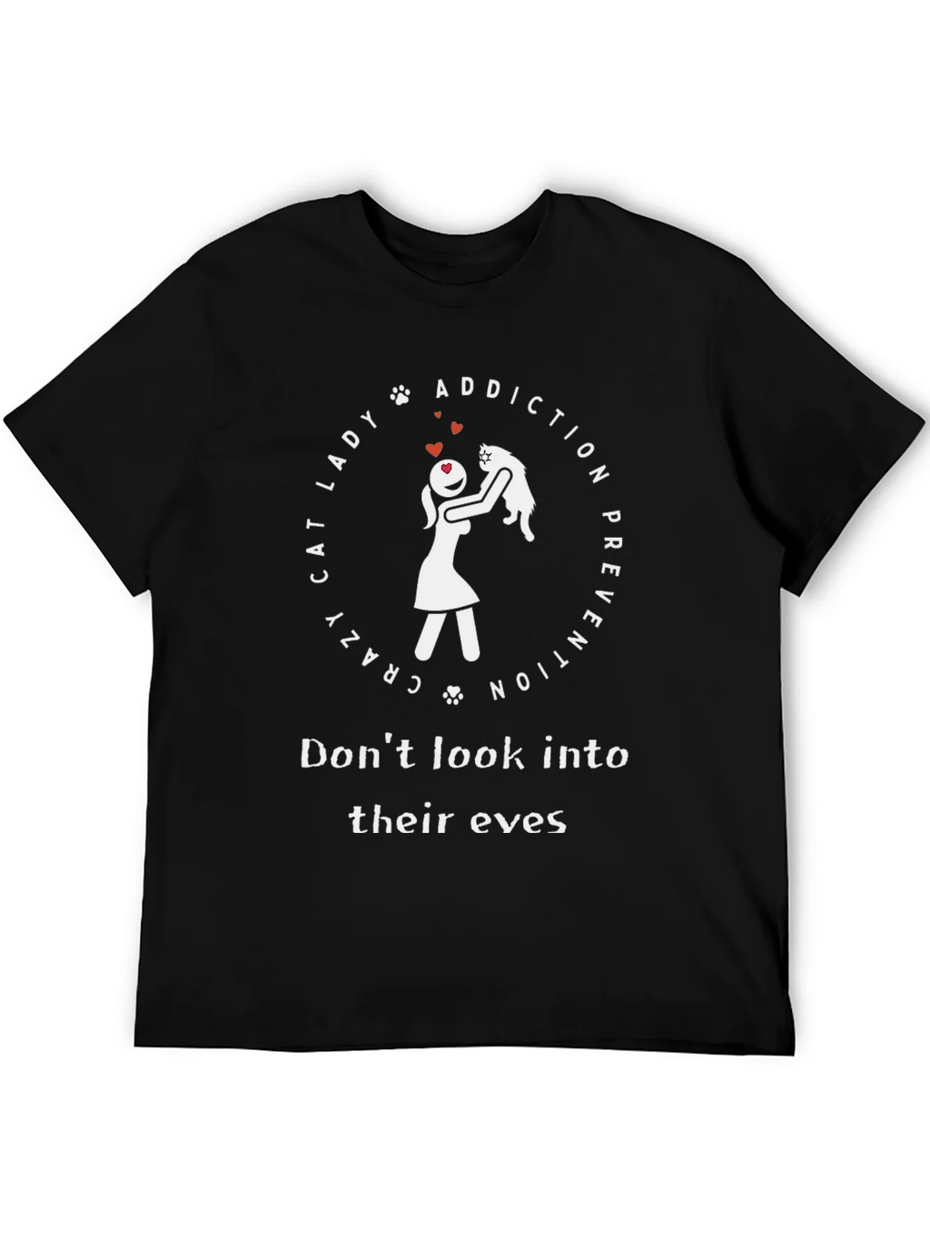 Crazy Cat Lady T-Shirt - Addiction Prevention product image 8