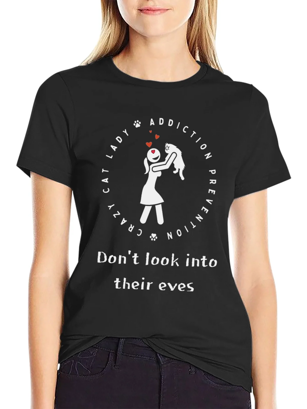Crazy Cat Lady T-Shirt - Addiction Prevention product image 5
