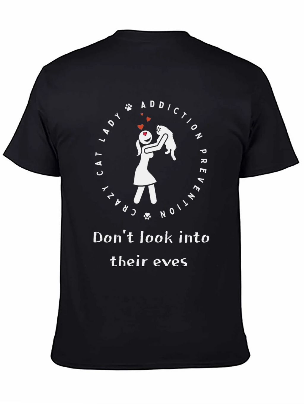 Crazy Cat Lady T-Shirt - Addiction Prevention product image 7