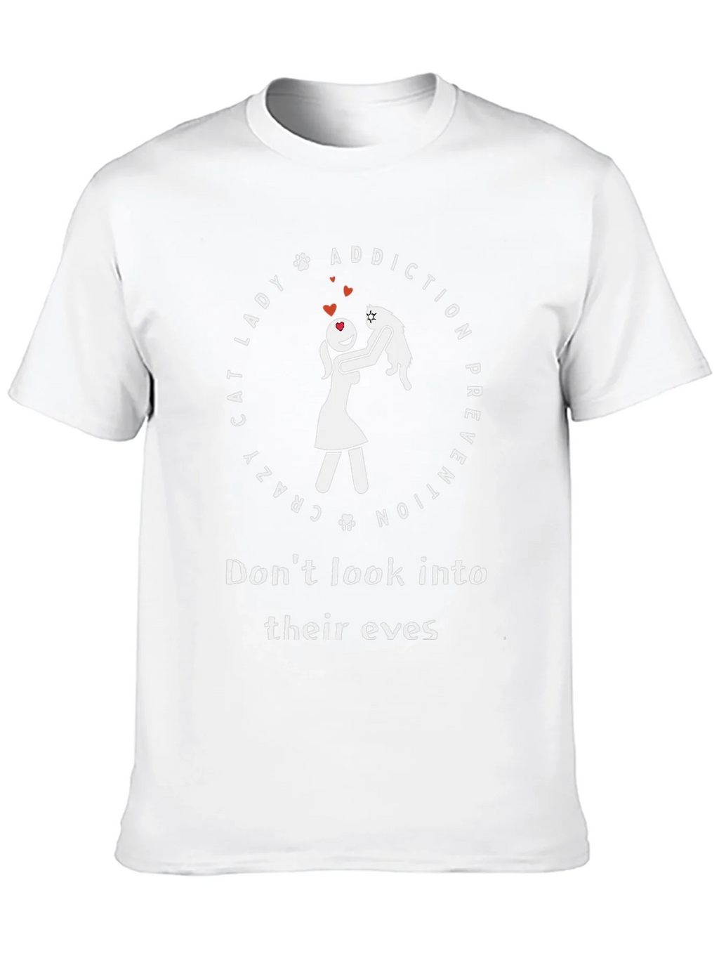 Crazy Cat Lady T-Shirt - Addiction Prevention product image 12