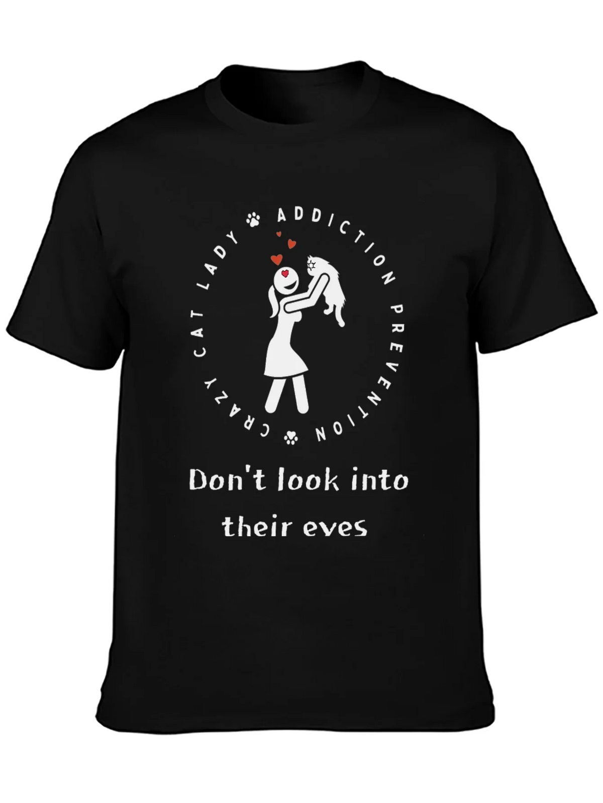 Crazy Cat Lady T-Shirt - Addiction Prevention product image 6