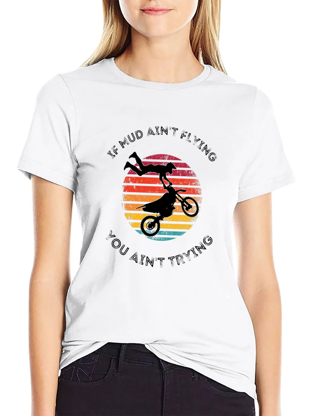 Mud Aint Flying T-Shirt - Motocross Style product image 11