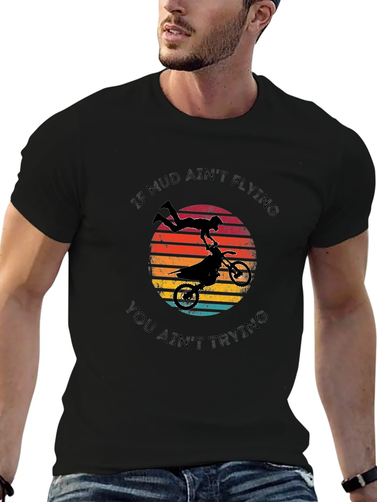 Mud Aint Flying T-Shirt - Motocross Style product image 9