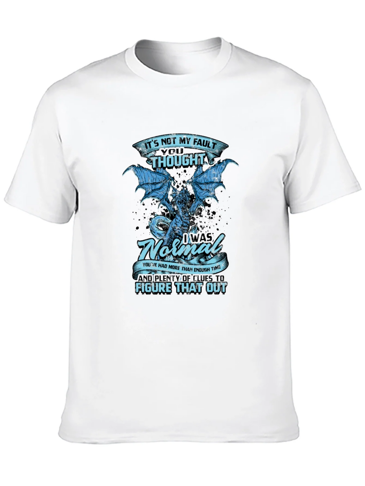 Its Not My Fault Dragon Graphic Tee product image 12