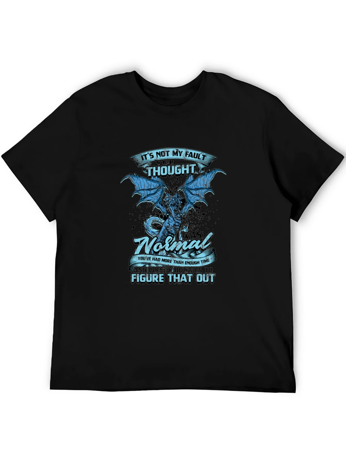 Its Not My Fault Dragon Graphic Tee product image 8