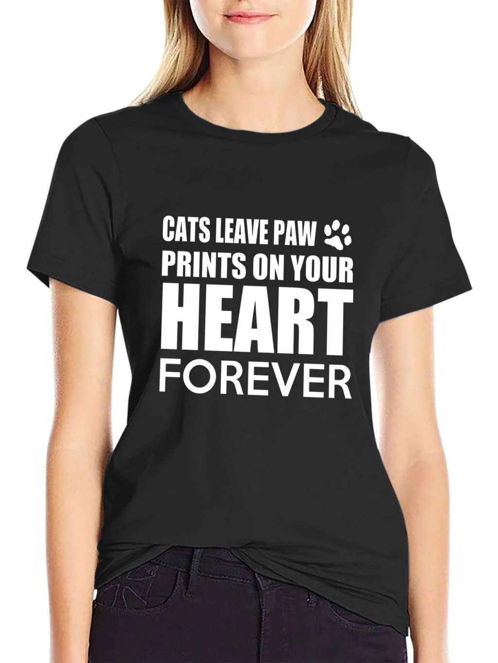 Cats Leave Paw Prints T-Shirt product image 2