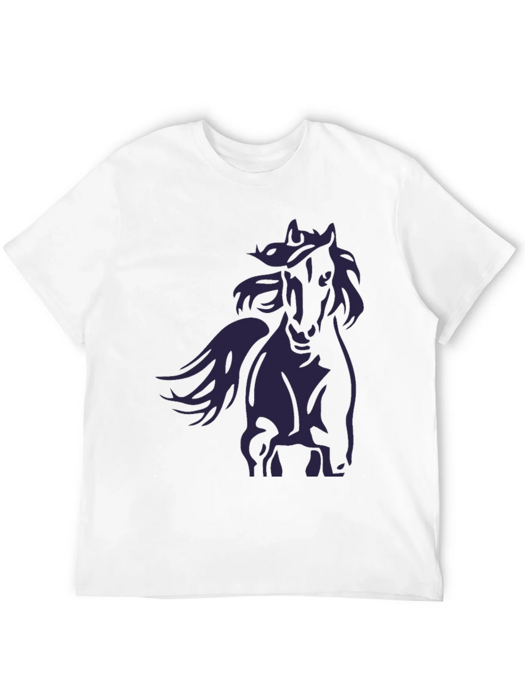 Black Horse Graphic T-Shirt - Stylish Mens Tee product image 3