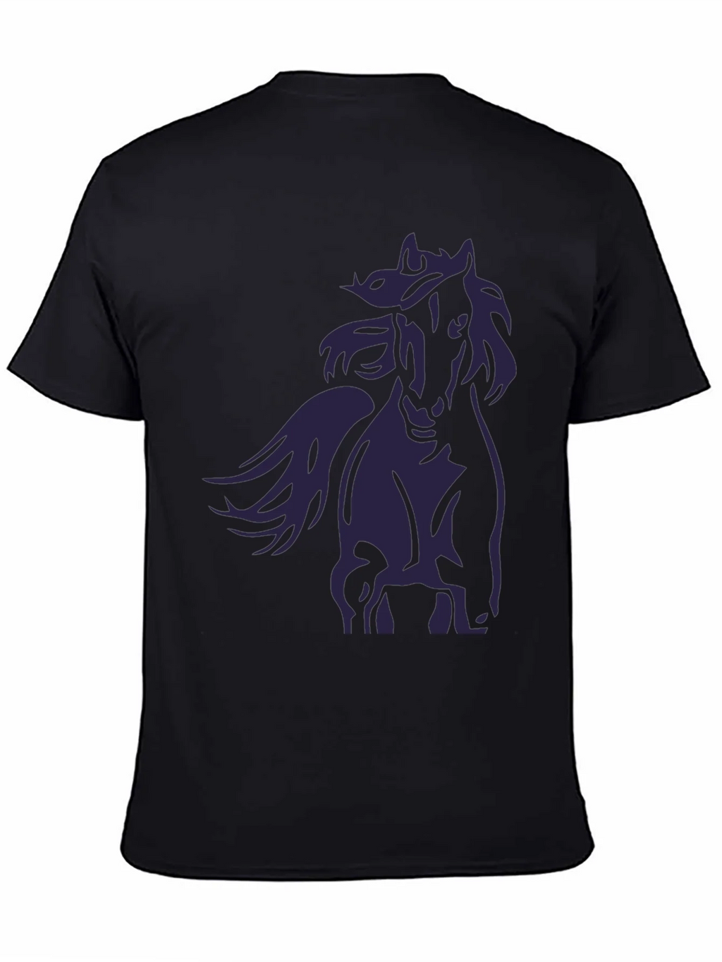 Black Horse Graphic T-Shirt - Stylish Mens Tee product image 7