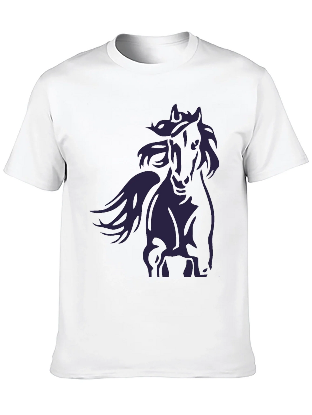 Black Horse Graphic T-Shirt - Stylish Mens Tee product image 12