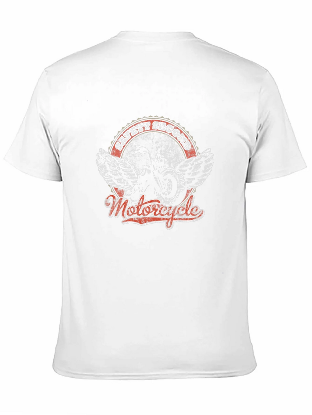 Safety Second Motorcycle Graphic T-Shirt product image 2