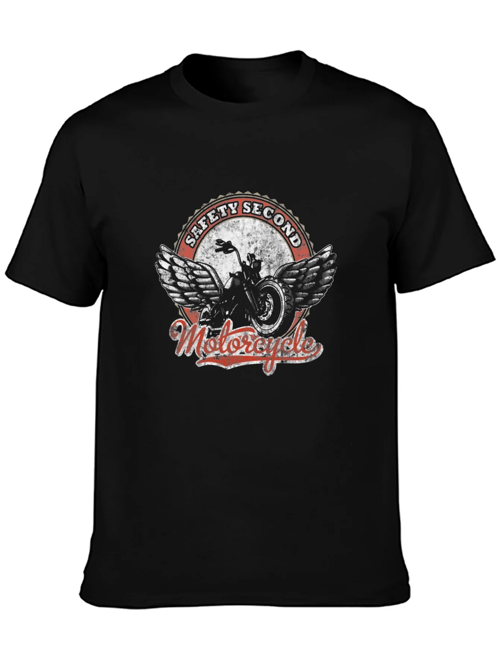 Safety Second Motorcycle Graphic T-Shirt product image 6