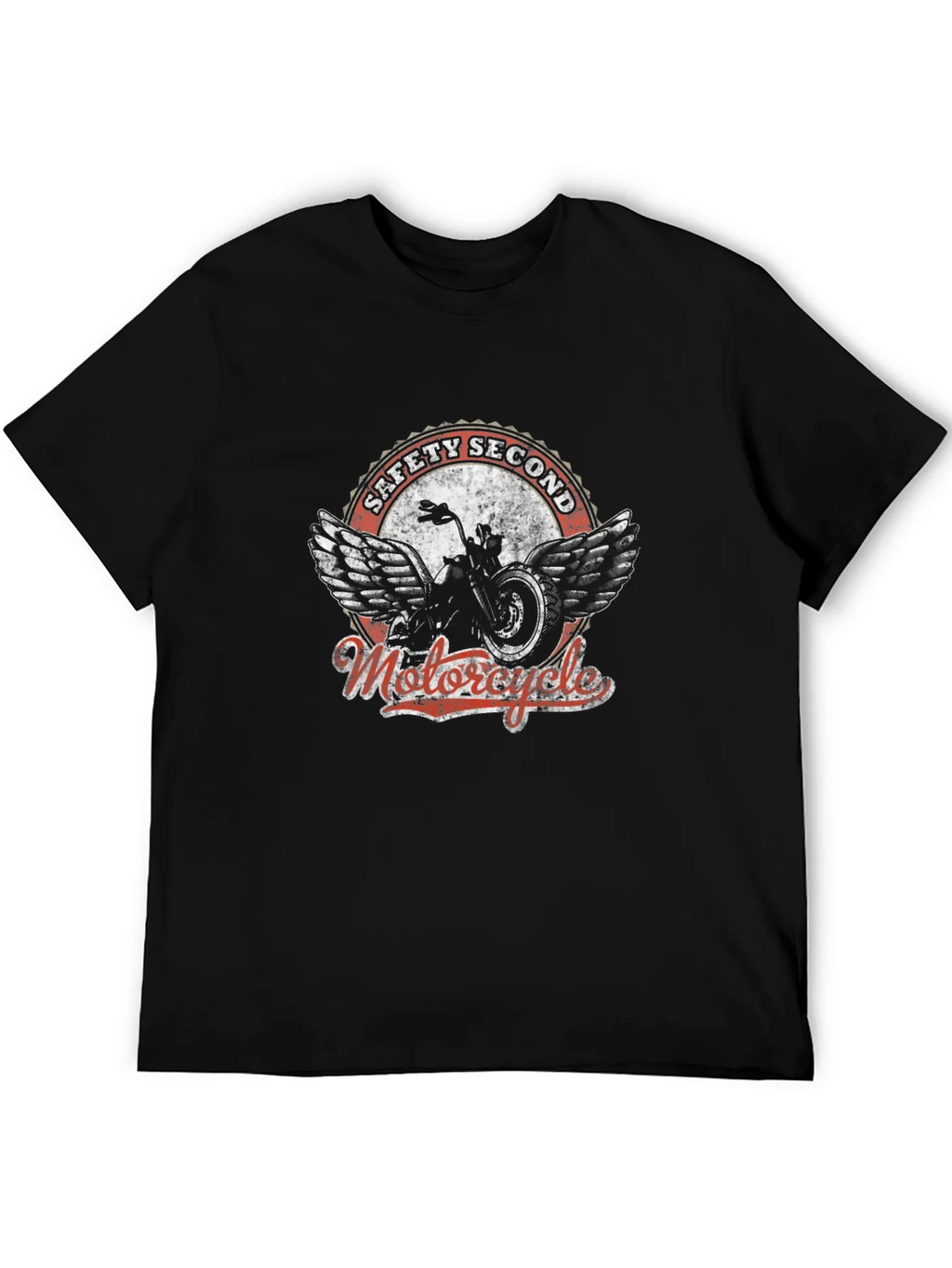 Safety Second Motorcycle Graphic T-Shirt product image 8