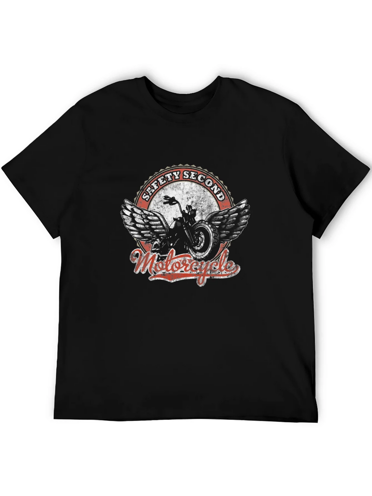 Safety Second Motorcycle Graphic T-Shirt product image 8