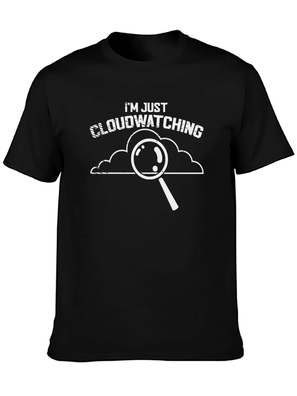 Cloudwatching Graphic T-Shirt - Funny Weather Observer Tee product image 6