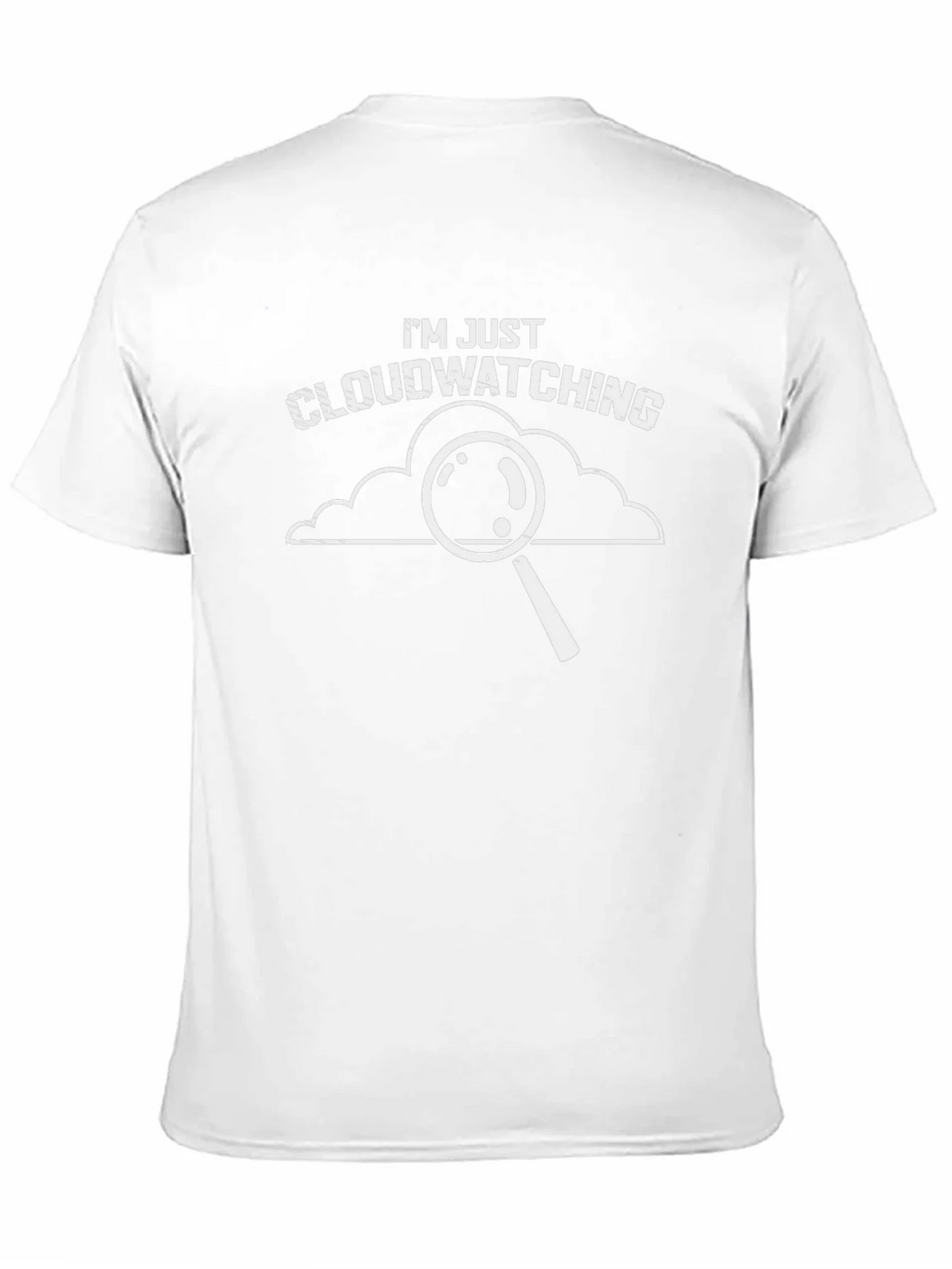 Cloudwatching Graphic T-Shirt - Funny Weather Observer Tee product image 2