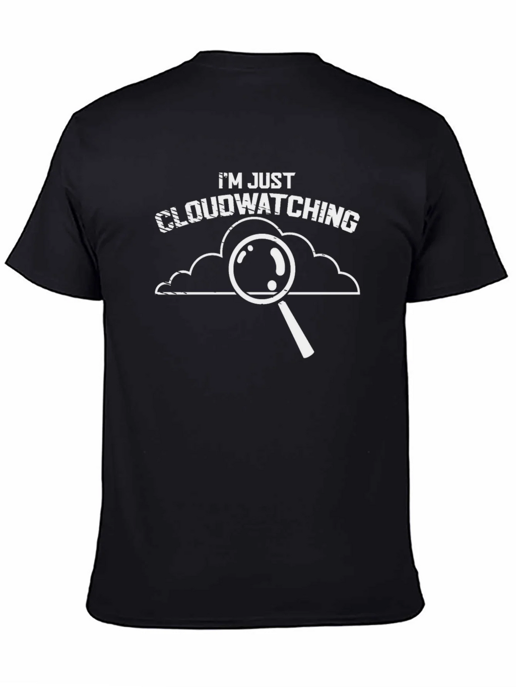 Cloudwatching Graphic T-Shirt - Funny Weather Observer Tee product image 7