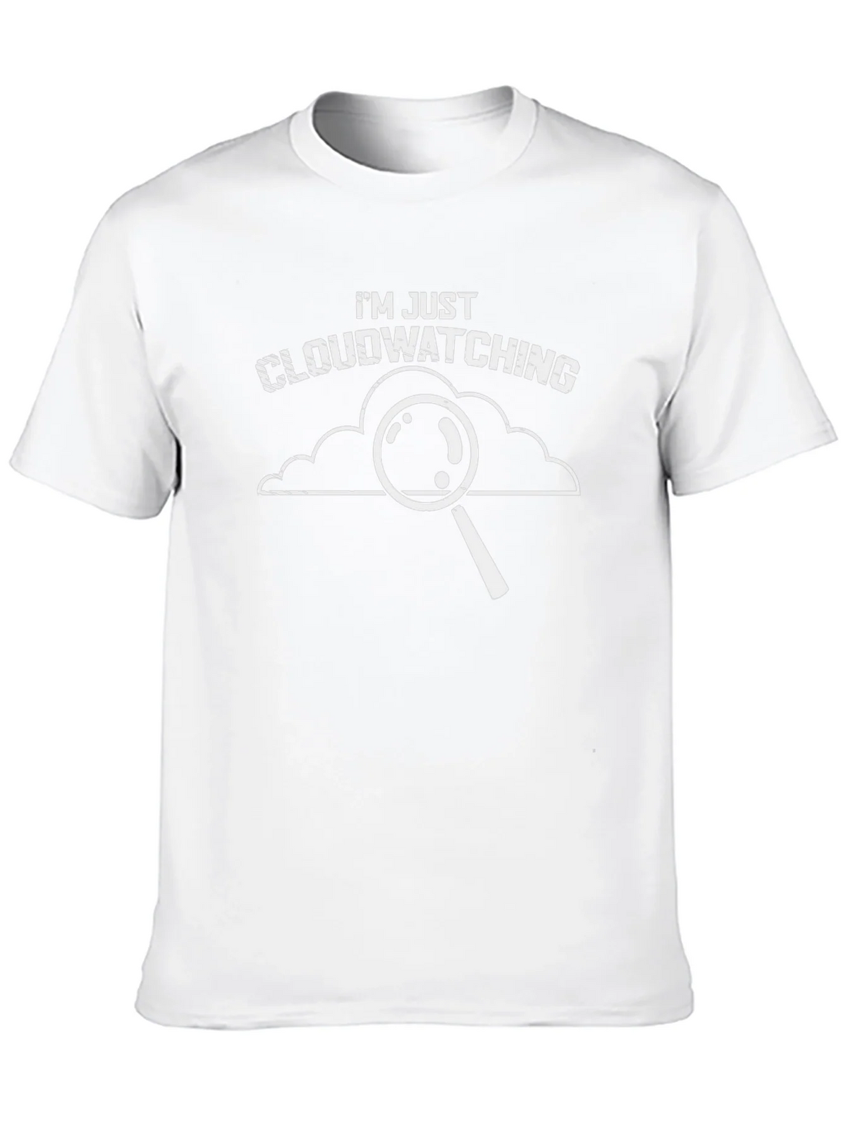 Cloudwatching Graphic T-Shirt - Funny Weather Observer Tee product image 12