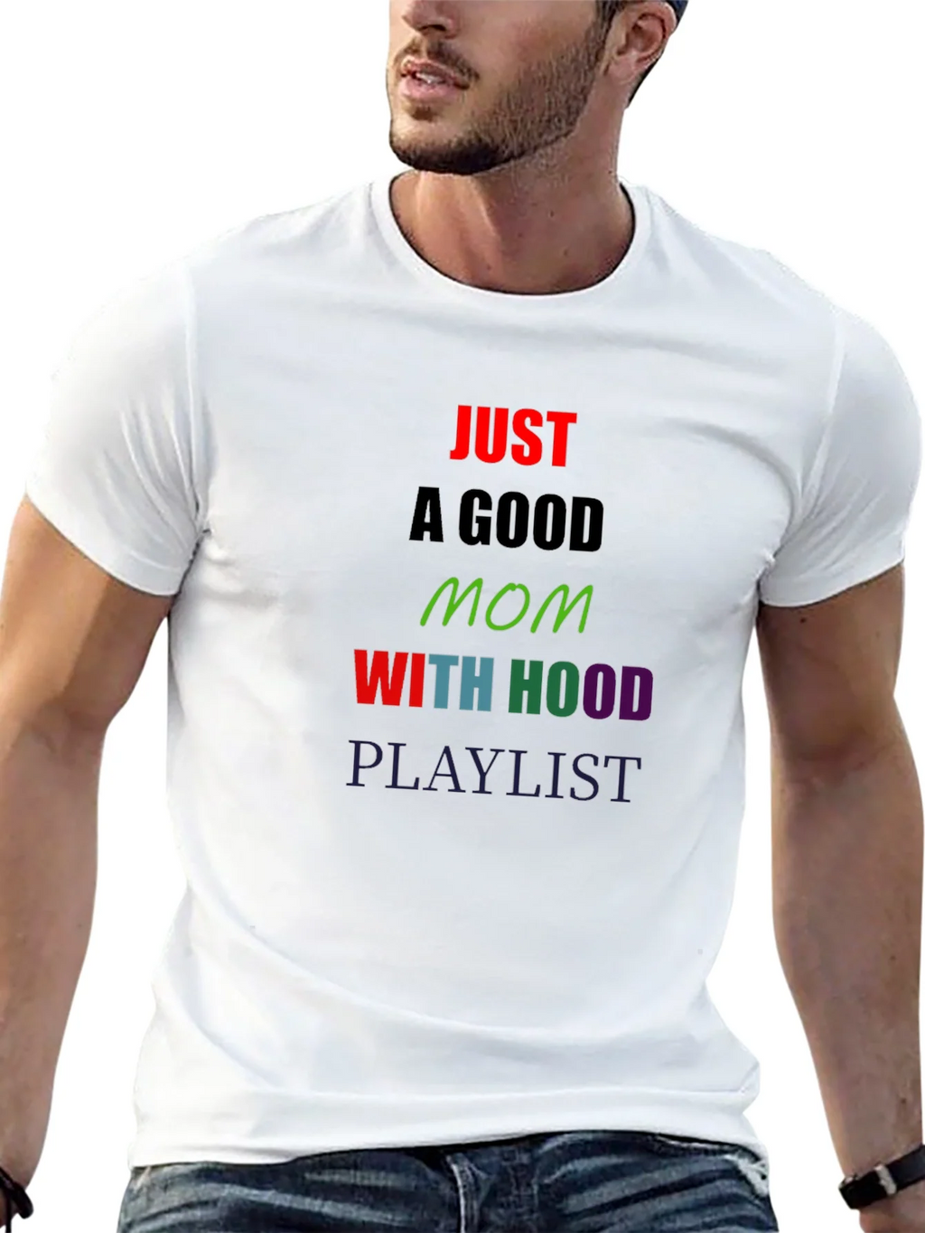 Just a Good Mom T-Shirt product image 4
