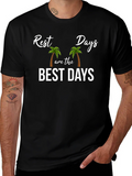 Rest Days Palm Tree Graphic T-Shirt product image 1