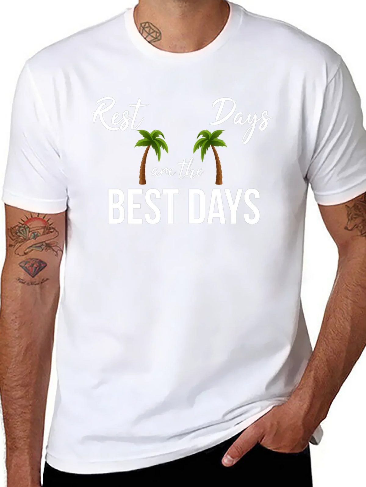 Rest Days Palm Tree Graphic T-Shirt product image 10
