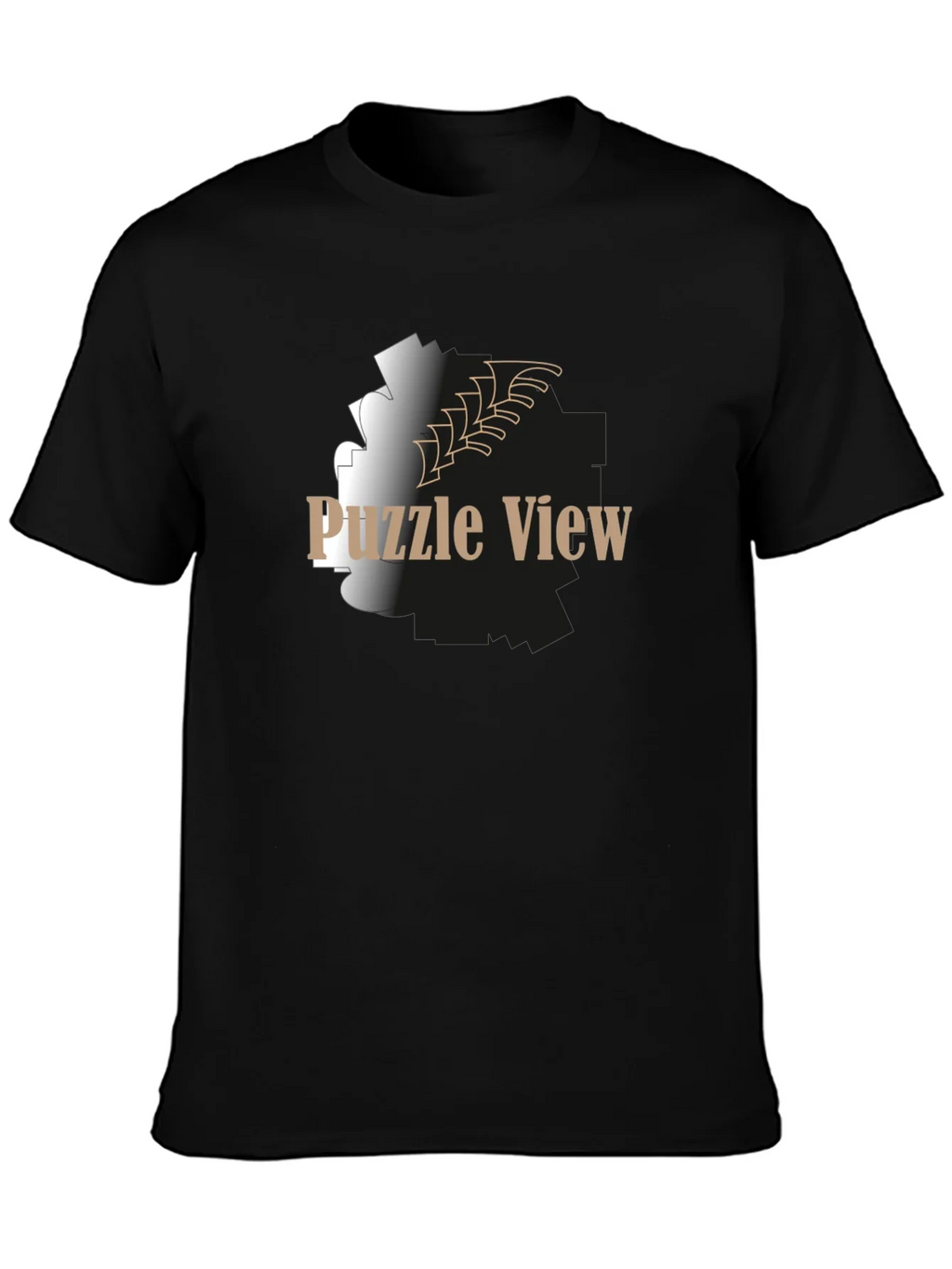 Puzzle View Graphic T-Shirt product image 6
