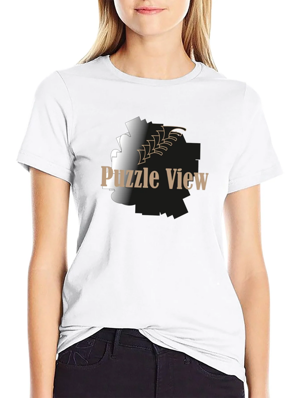 Puzzle View Graphic T-Shirt product image 11