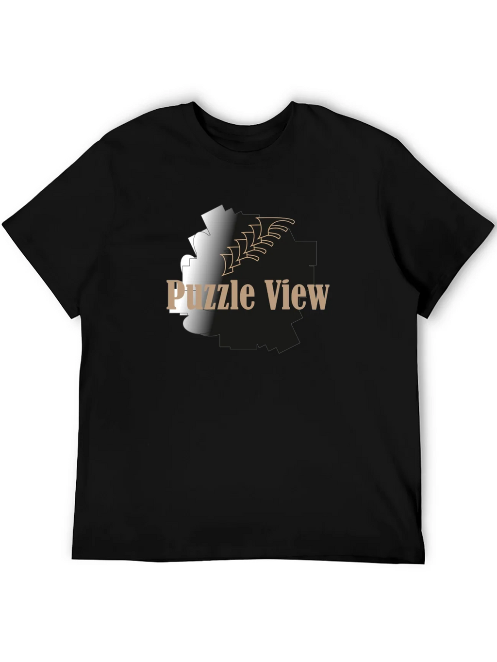 Puzzle View Graphic T-Shirt product image 8