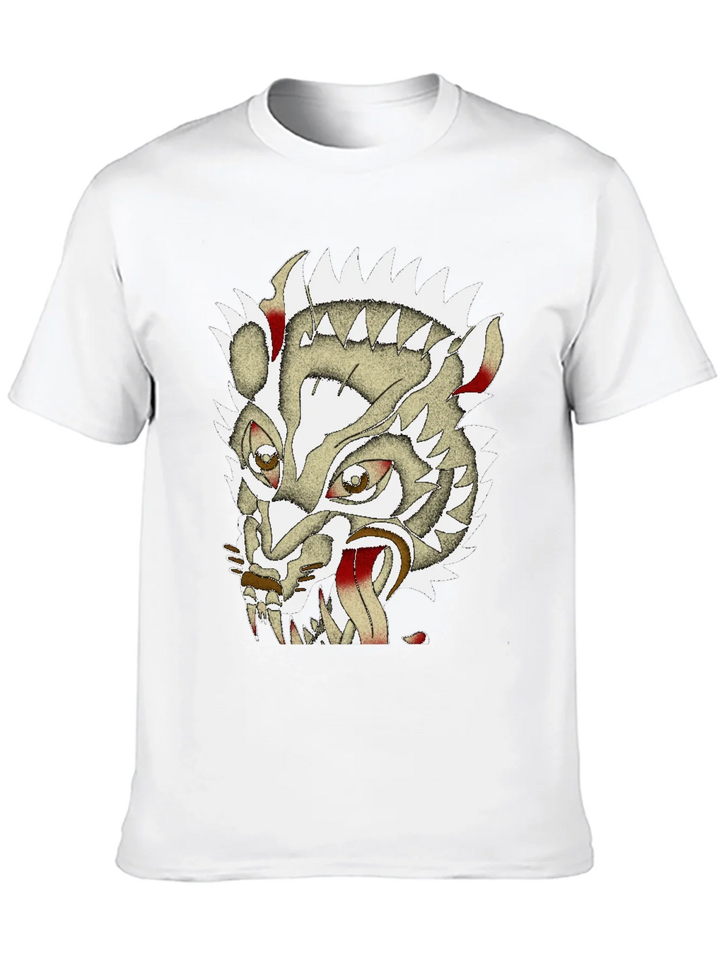 Unique Graphic Badger Tee - Mens Black Cotton T-Shirt product image 12