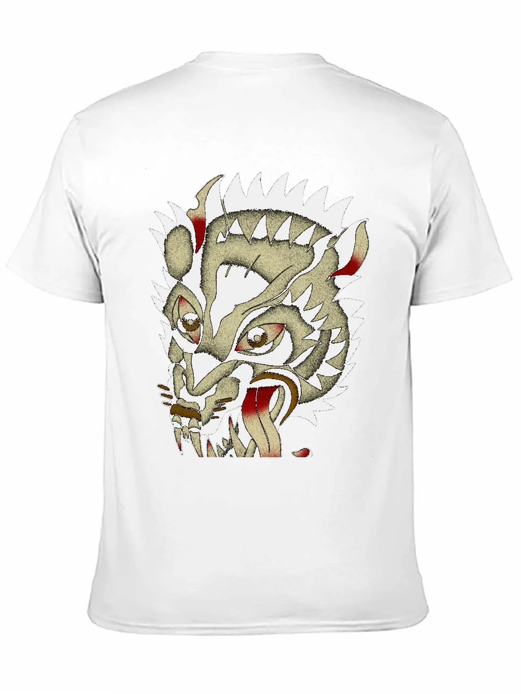 Unique Graphic Badger Tee - Mens Black Cotton T-Shirt product image 2