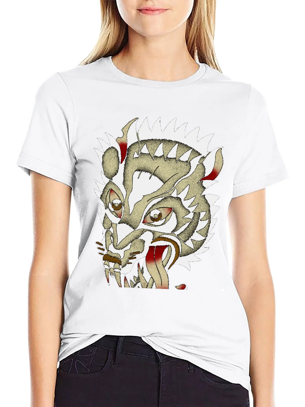 Unique Graphic Badger Tee - Mens Black Cotton T-Shirt product image 11