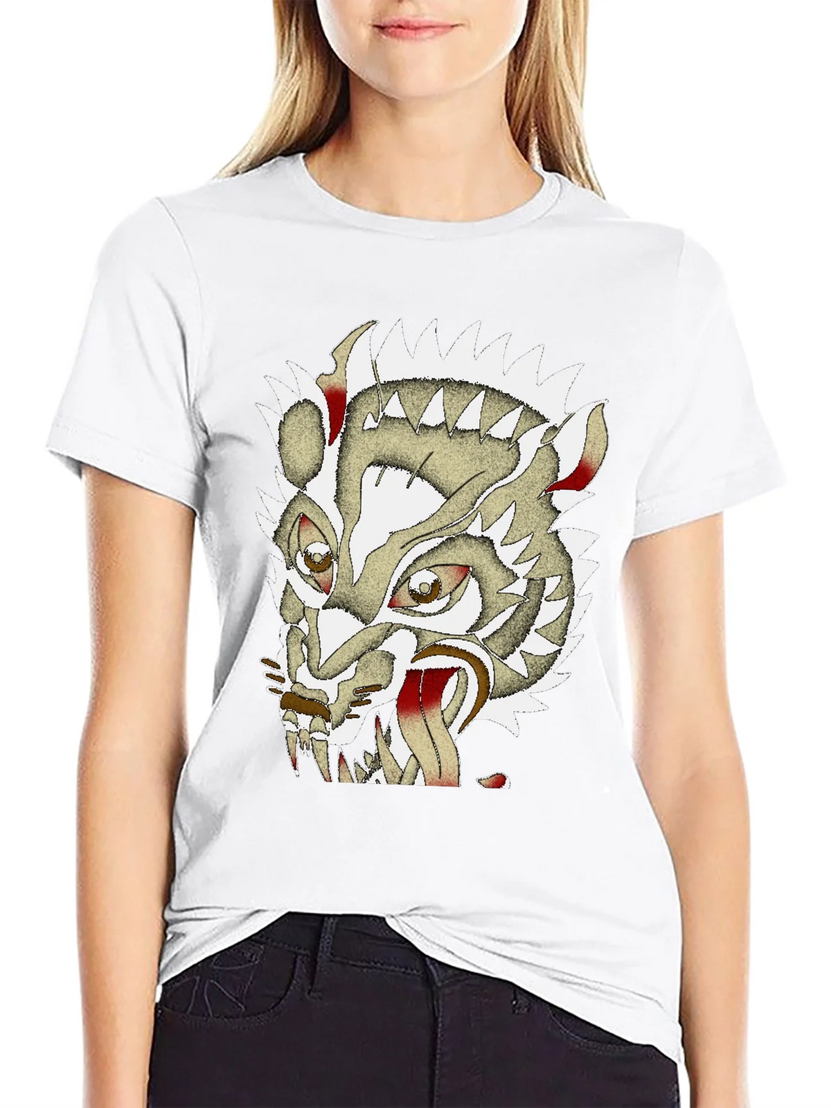 Unique Graphic Badger Tee - Mens Black Cotton T-Shirt product image 11
