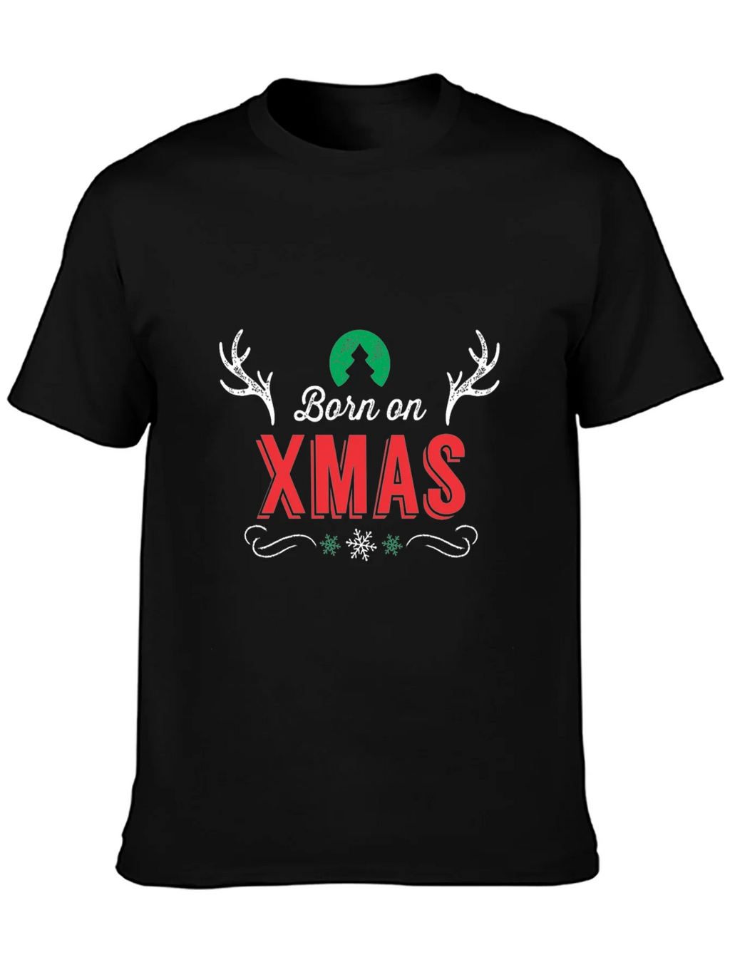 Born on Xmas Holiday T-Shirt product image 4