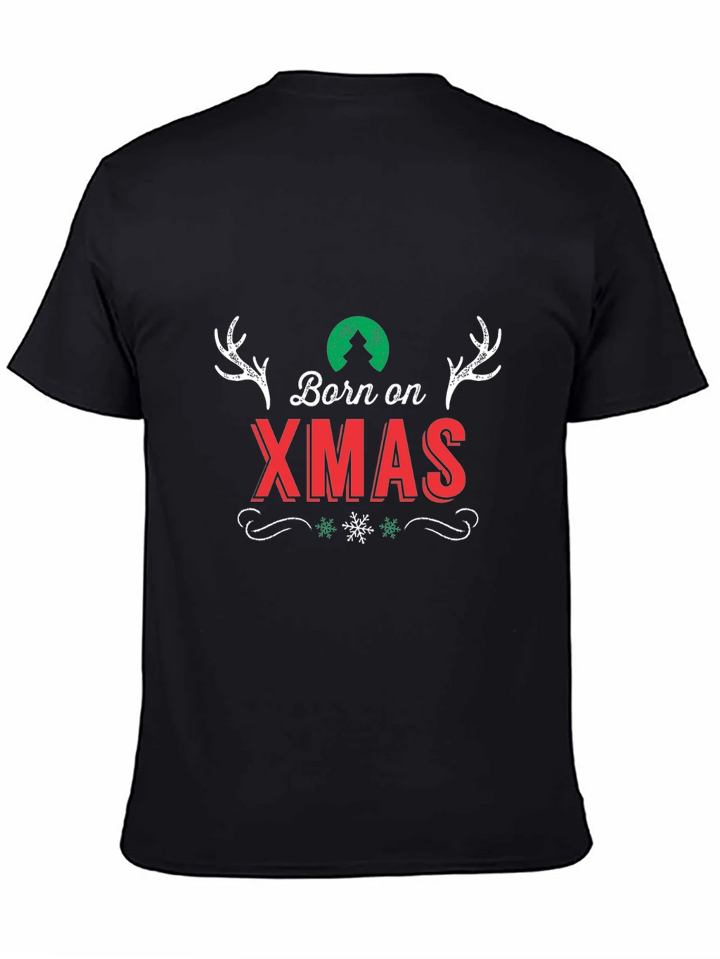 Born on Xmas Holiday T-Shirt product image 5