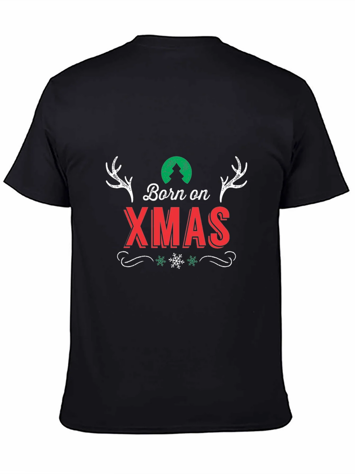 Born on Xmas Holiday T-Shirt product image 5