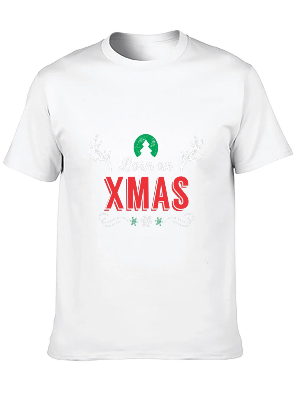 Born on Xmas Holiday T-Shirt product image 8
