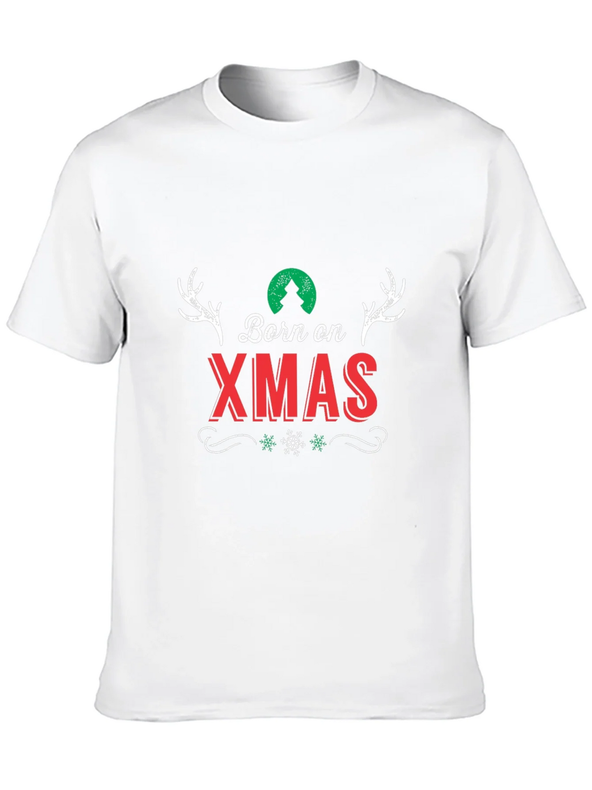 Born on Xmas Holiday T-Shirt product image 8