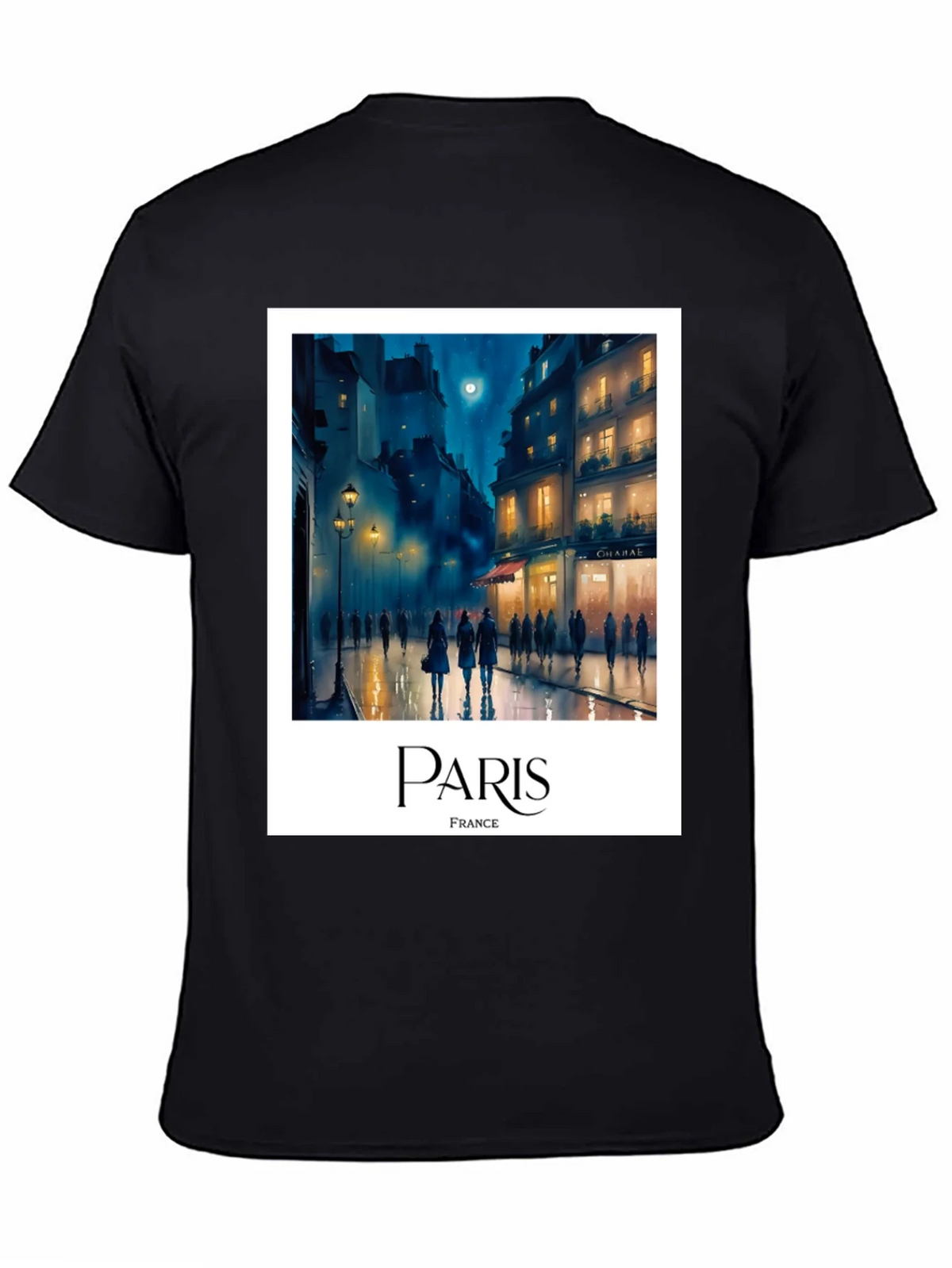Paris France T-Shirt - Cityscape Graphic Tee product image 7