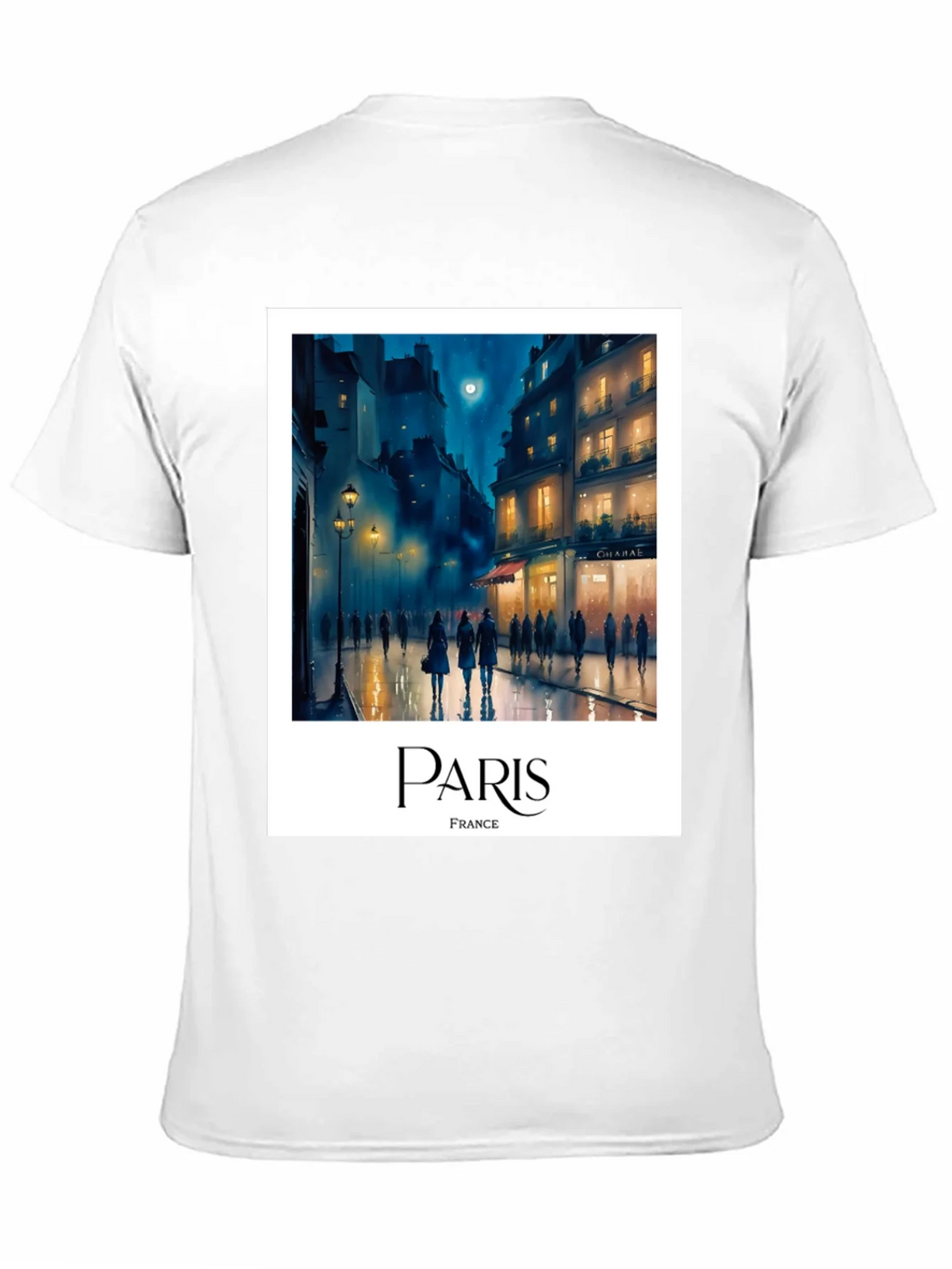 Paris France T-Shirt - Cityscape Graphic Tee product image 2