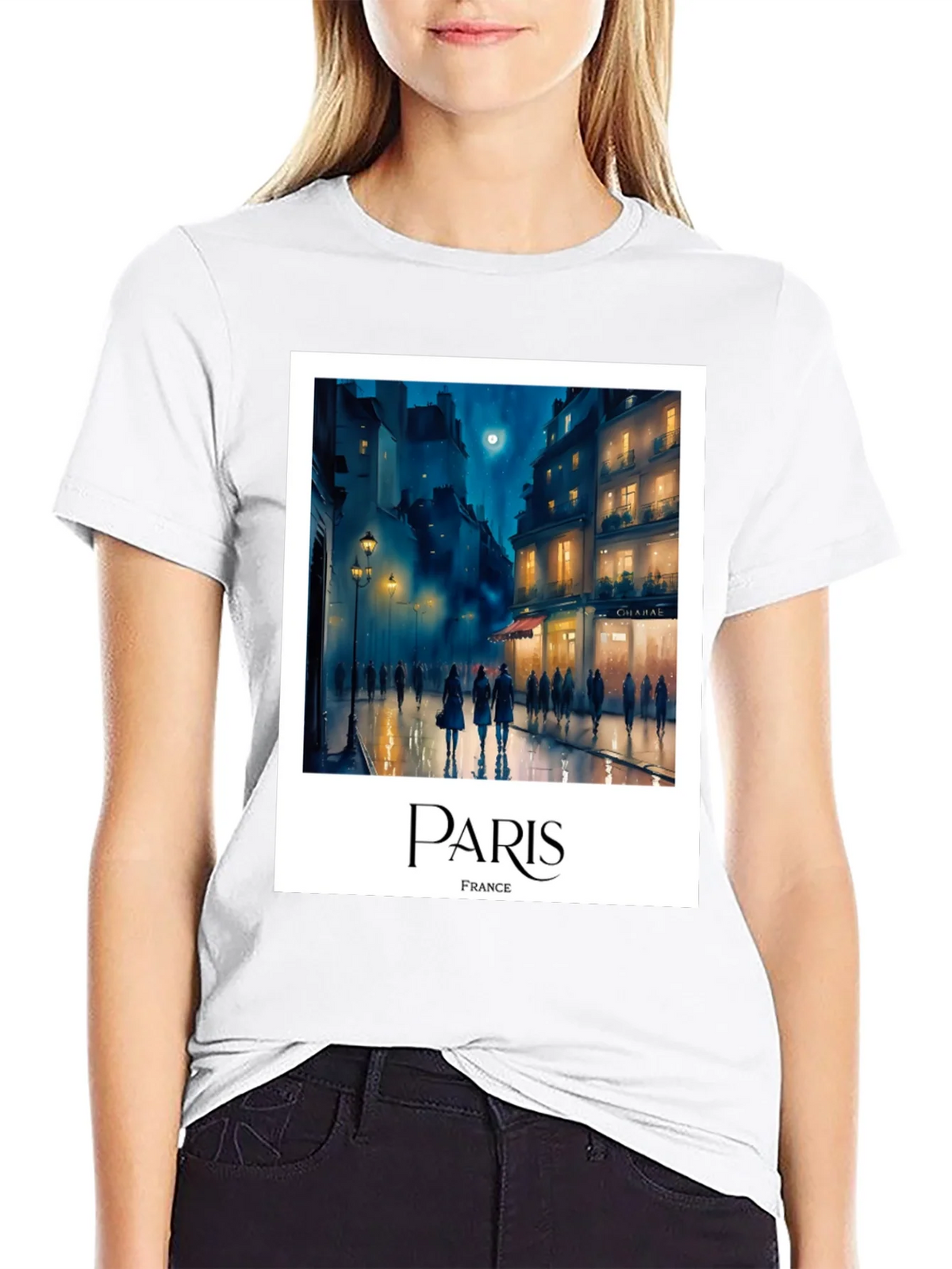 Paris France T-Shirt - Cityscape Graphic Tee product image 11