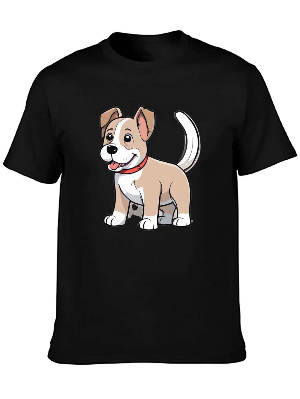Cute Cartoon Puppy Dog Graphic T-Shirt product image 6