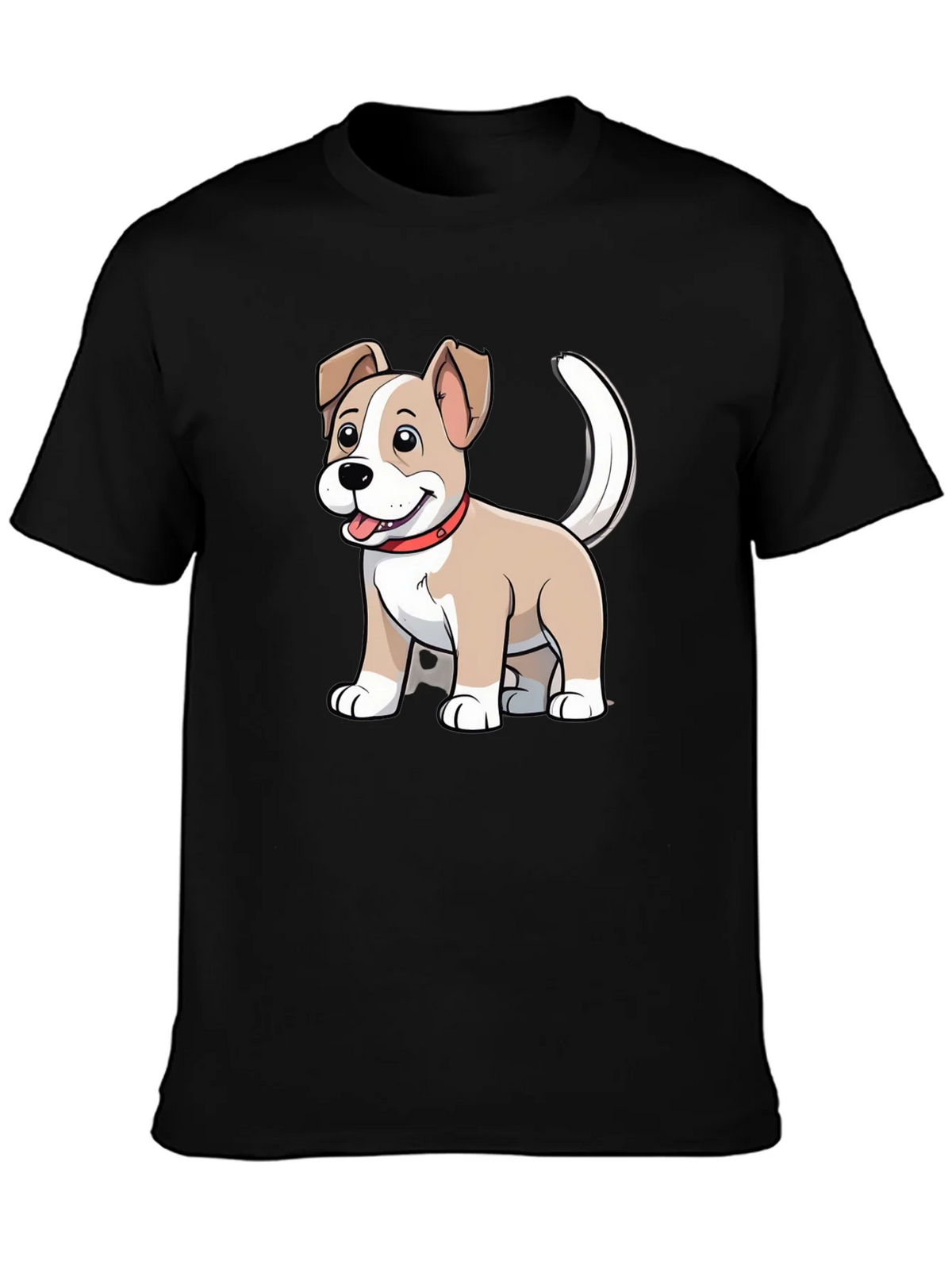 Cute Cartoon Puppy Dog Graphic T-Shirt product image 6